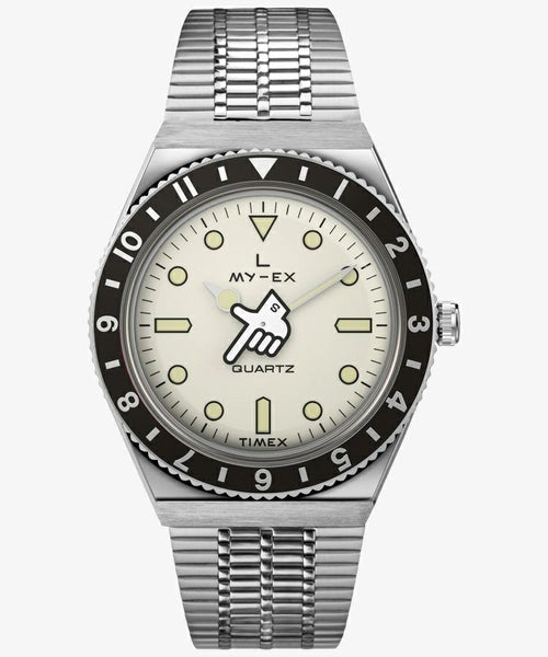 Timex TW2W70600 Watch - Q TIMEX Seconde Seconde Loser Silver (Image 2)