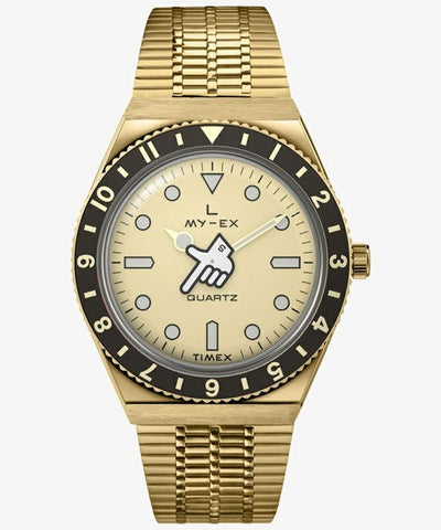 Timex TW2W70700 Watch - Q TIMEX Seconde Seconde Loser Gold (Image 2)