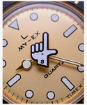 Timex Q TIMEX Seconde Seconde Loser Gold TW2W70700