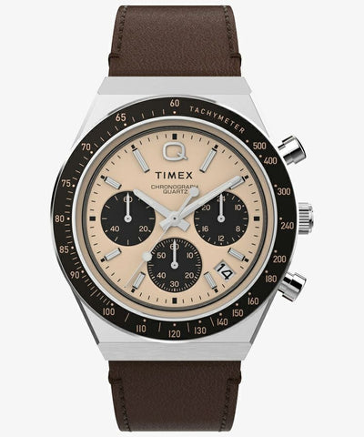 TIMEX Q TIMEX TW2W51800 Chronograph Brown Quartz Unisex Watch