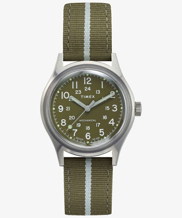 Timex TW2U69000 Watch - MK1 Mechanical 36mm Watch Japan Official