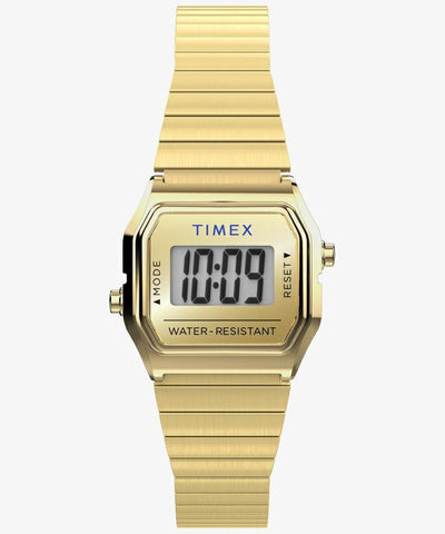 TIMEX Mini T80 TW2Y46600 Quartz Unisex Watch - Stylish Retro Design, Lightweight, Versatile