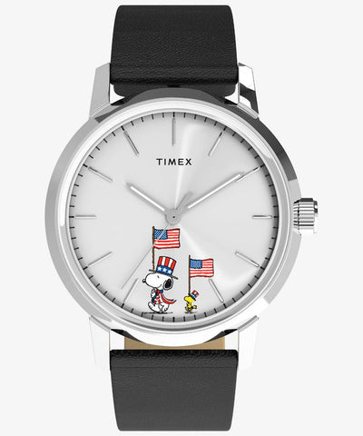 TIMEX Peanuts TW2Y50300 Americana Automatic Unisex Watch