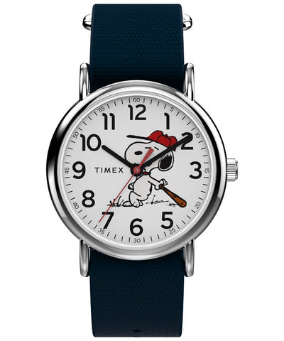 TIMEX Weekender TW2Y51400 Peanuts Baseball Classic Watch