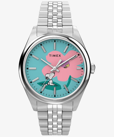 TIMEX Peanuts Legacy TW2Y52600 Flower Dial Watch