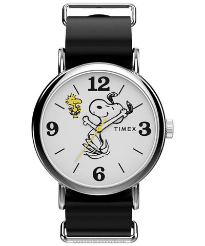 TIMEX Weekender TW2Y60900 Snoopy Collaboration Watch