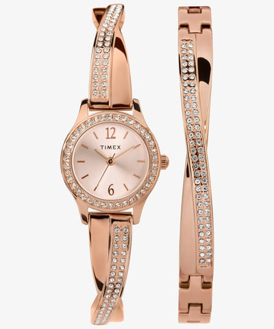 TIMEX Women's Analog TW2T57900 23mm Quartz Watch - Stylish & Elegant Design