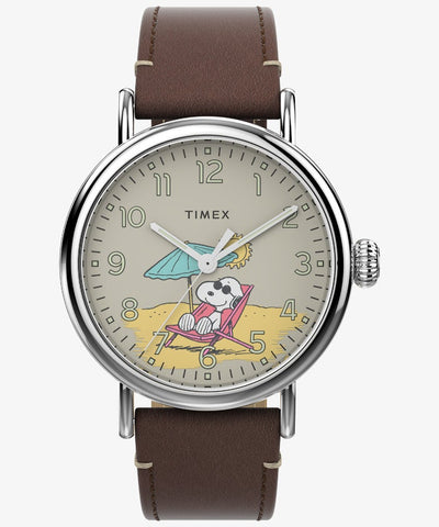 TIMEX Peanuts TW2V61200 Snoopy At The Beach 40mm Quartz Unisex Watch