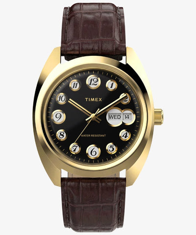 TIMEX 1976 Rotary Phone Dial Reissue TW2Y82100 Quartz Unisex Watch