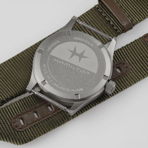 Hamilton H69401930 Watch - Khaki Field Quartz 38mm (Image 7)