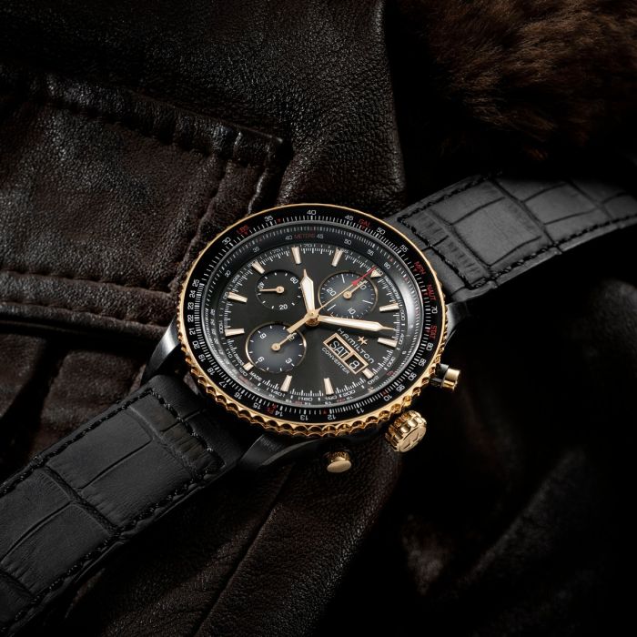 Hamilton H76736730 Watch - Khaki Aviation Converter Auto Chrono (Image 8)