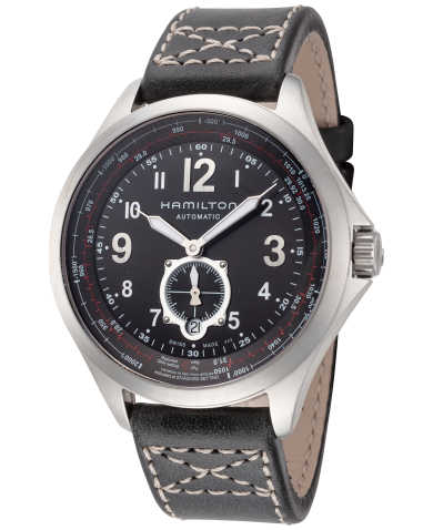 Hamilton H76655733 Watch - Khaki Aviation Khaki QNE Auto (Image 9)