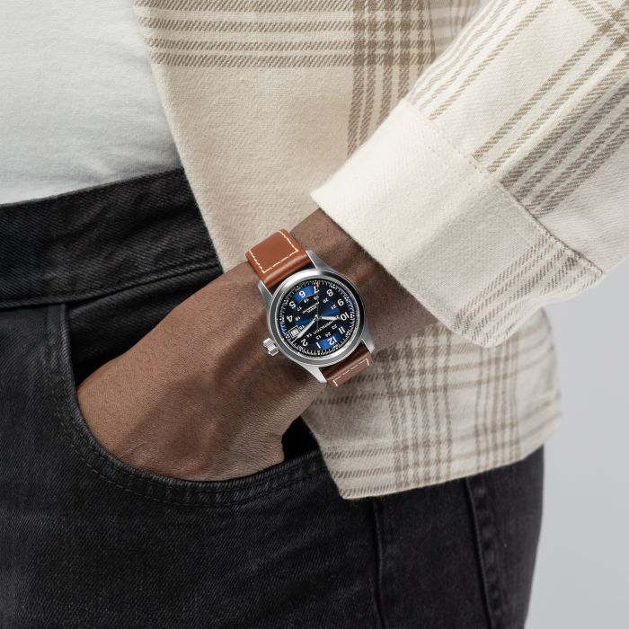 Hamilton H70455540 Watch - Khaki Field Auto 38 mm (Image 3)