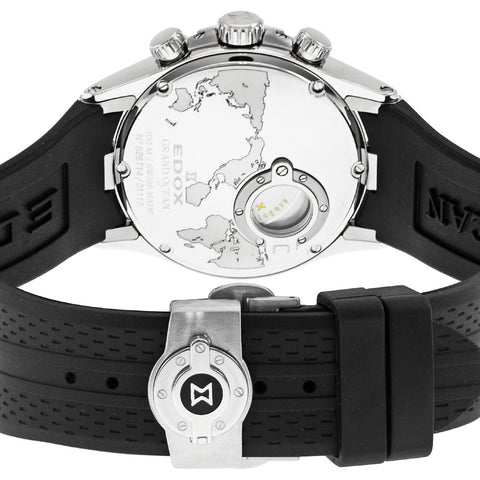 011133NIN Grand Ocean Chronograph Black Stainless Steel Water Resistant Elegant Design