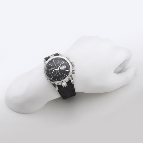 011133NIN Grand Ocean Chronograph Black Stainless Steel Water Resistant Elegant Design