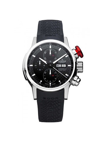 011163PRNIN Chrono Rally Black 2-Year Warranty Chronograph Water-Resistant Stylish Design