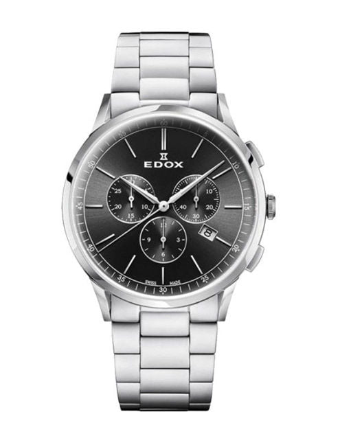 EDOX 40101-3M-BUIN Watch - Les Vauberts 2-Year Warranty [Parallel Import] Blue