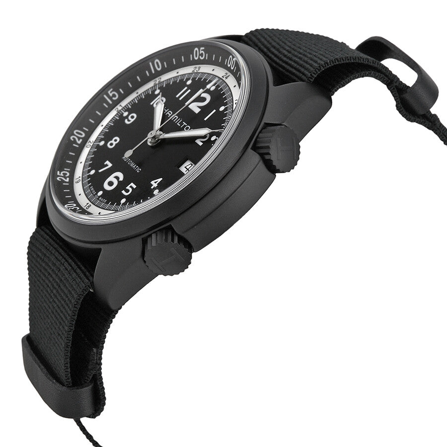 Hamilton H80485835 Watch - Khaki Aviation Pilot Pioneer Aluminium Auto
