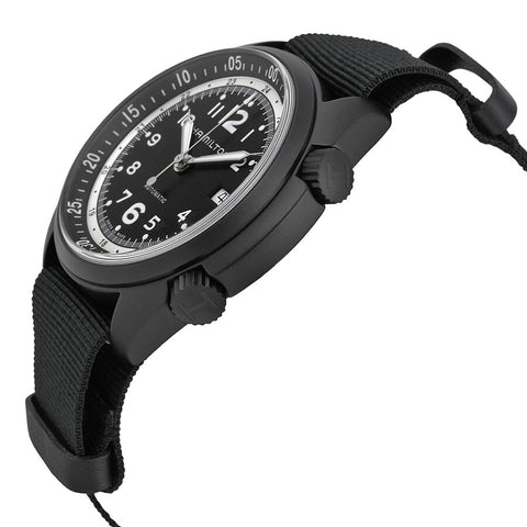 Hamilton H80485835 Watch - Khaki Aviation Pilot Pioneer Aluminium Auto