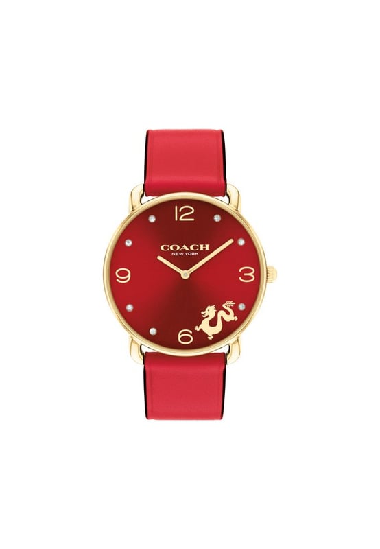 COACH 14504239 Watch - ELLIOT 2-Year Warranty Red [Parallel Import]