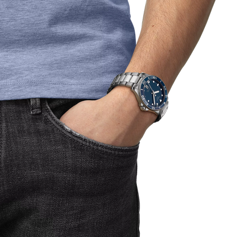 TISSOT T120.410.11.041.00 Swiss Automatic Movement Stainless Steel Case Water Resistant Elegant Design
