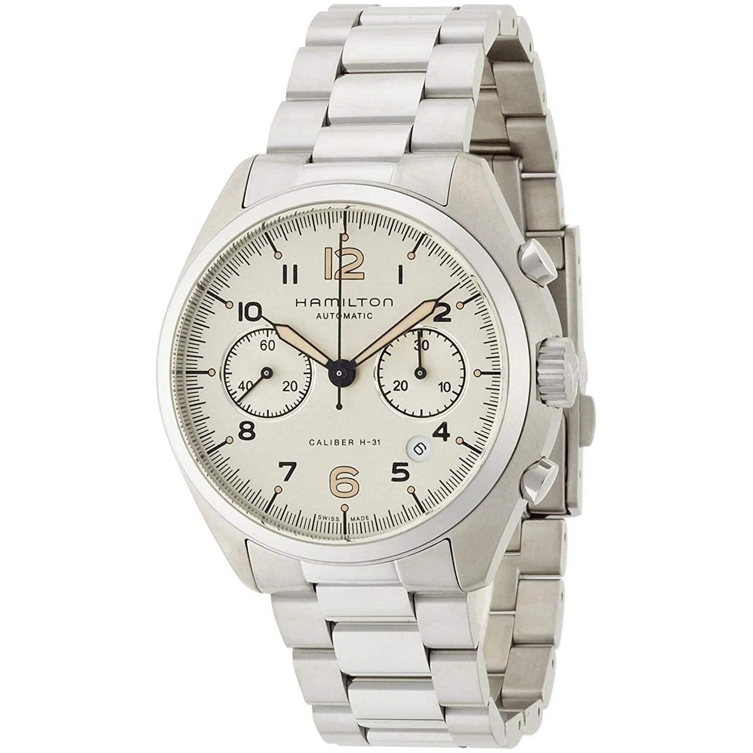 Hamilton H76416155 Watch - Khaki Aviation Khaki Pilot Pioneer Auto Chrono (Image 3)