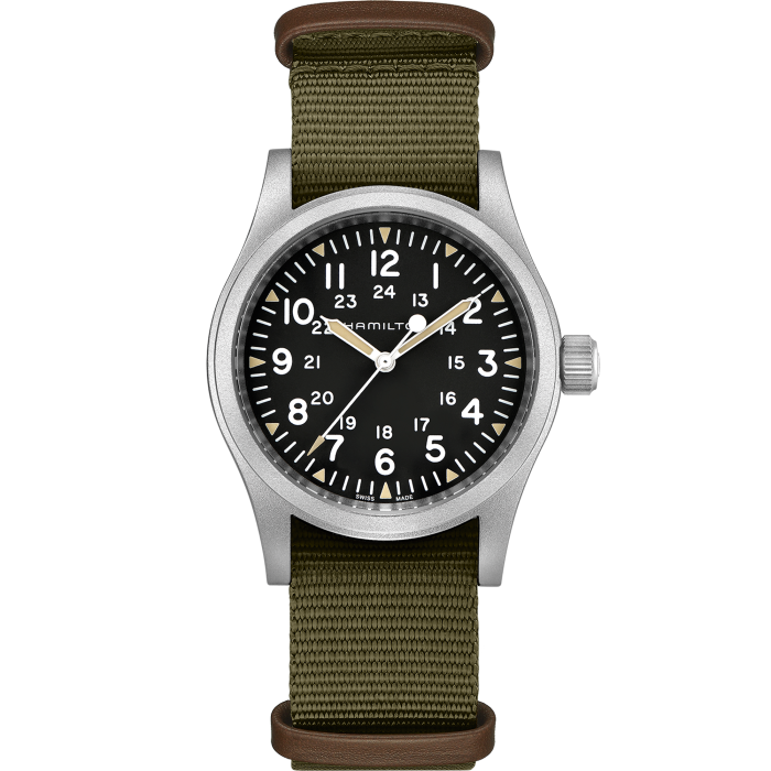 Hamilton H69439931 Watch - Khaki Field Mechanical 38mm