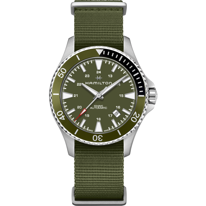 Hamilton H82375961 Watch - Khaki Navy Scuba Auto