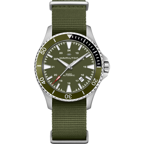 Hamilton H82375961 Watch - Khaki Navy Scuba Auto