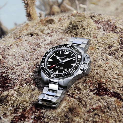 Hamilton H77605135 Watch - Khaki Navy OPENWATER AUTO (Image 6)