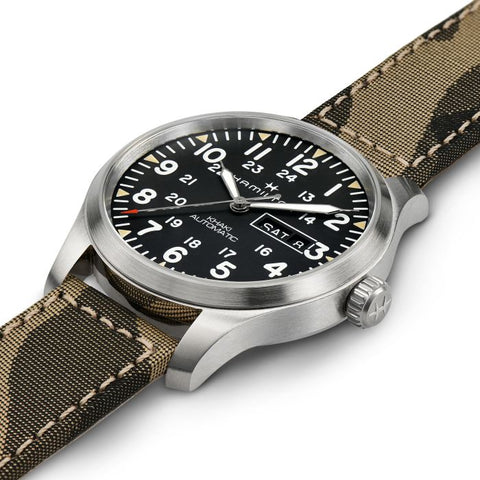 Hamilton H70535031 Watch - Khaki Field Khaki Field Day Date (Image 4)