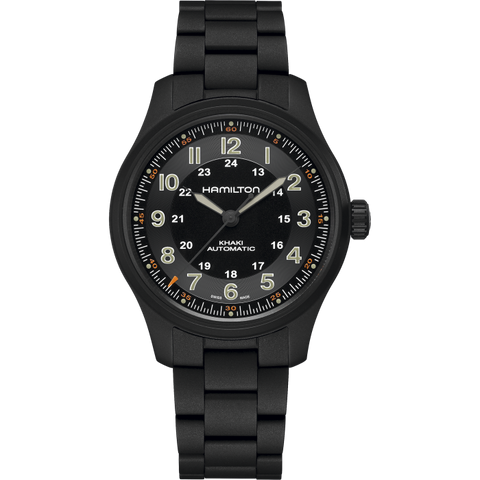 Hamilton H70665130 Watch - Khaki Field Titanium Auto