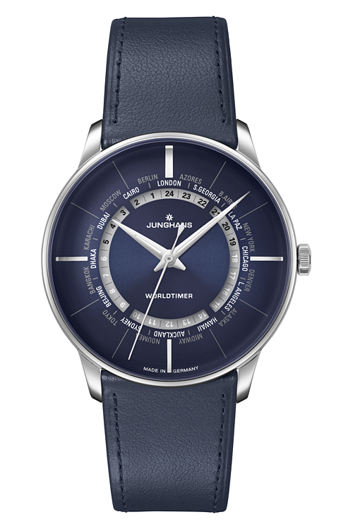Junghans 027_3010_02 Watch - meister Worldtimer 027 3010 02