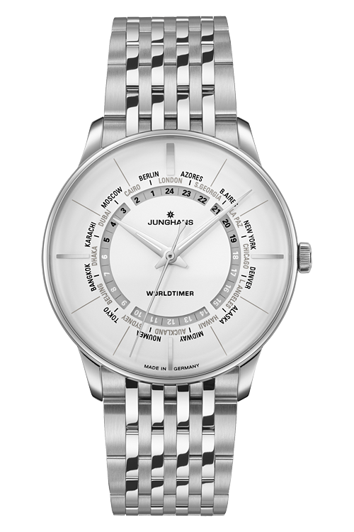 Junghans 027_3011_46 Watch - meister Worldtimer 027 3011 46