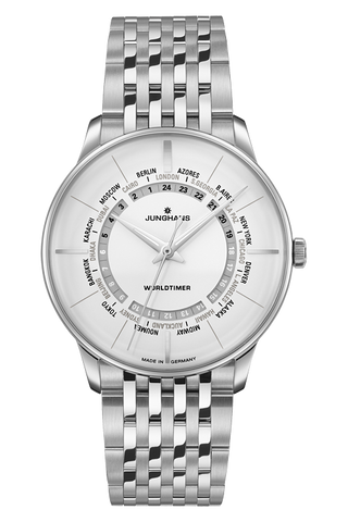 Junghans 027_3011_46 Watch - meister Worldtimer 027 3011 46