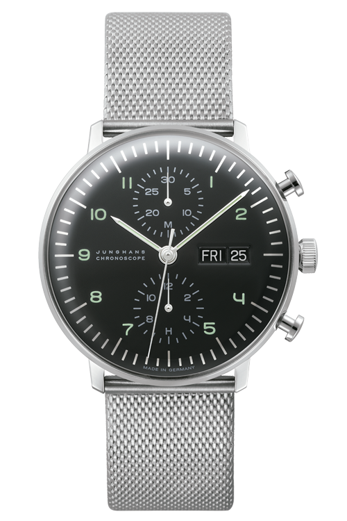 Junghans 027_4500_45 Watch - Max Bill by Junghans Chronoscope