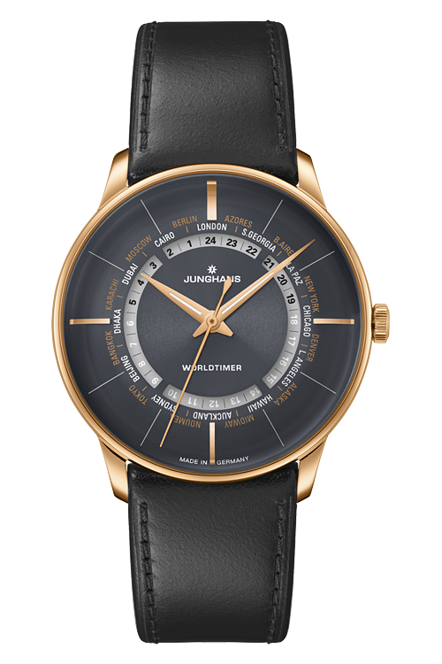 Junghans 027_5013_02 Watch - meister Worldtimer 027 5013 02