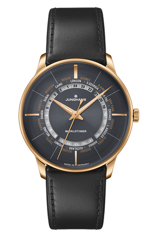 Junghans 027_5013_02 Watch - meister Worldtimer 027 5013 02