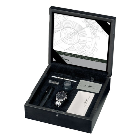 Sinn 6099 U1 Diver's Watch - 1000m Water Resistant, Helium Escape Valve, Scratch-Resistant Sapphire Crystal