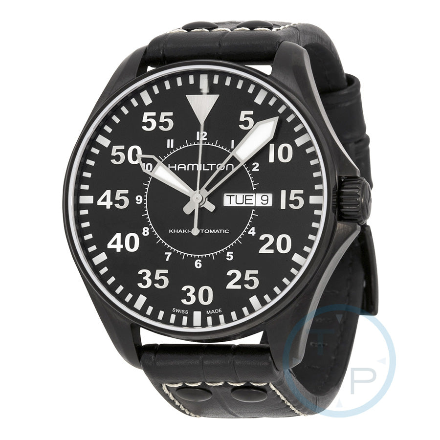Hamilton H64785835 Watch - Khaki Aviation Pilot Day Date Auto (Image 2)