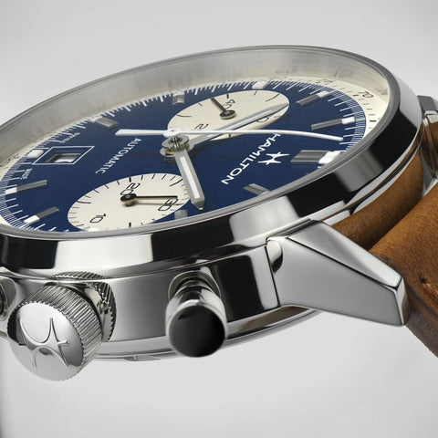 Hamilton H38416541 Watch - American Classic Intra-Matic Auto Chrono (Image 3)