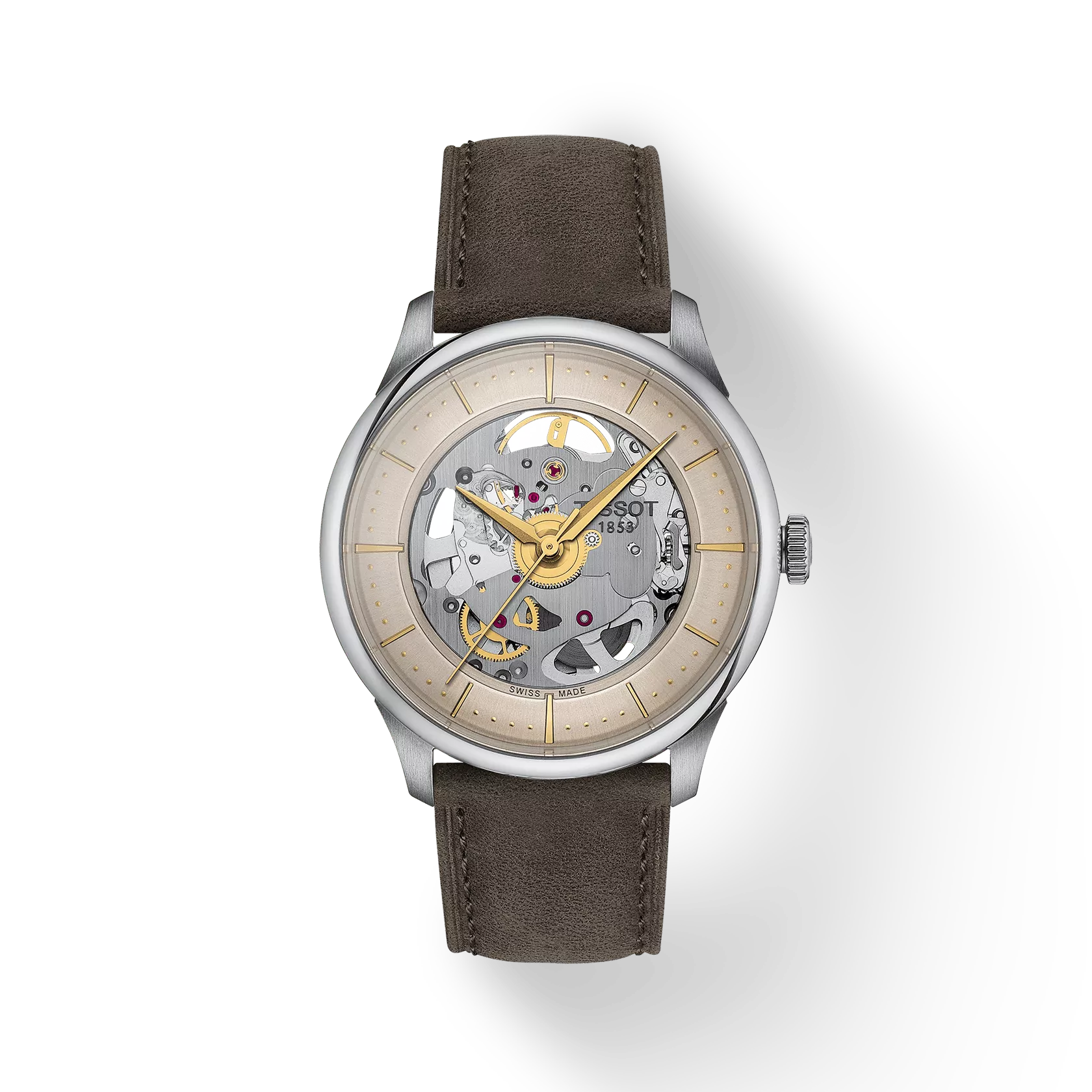 TISSOT T139.836.16.261.00 Watch - Elegant Swiss Quartz Chronograph Sapphire Crystal Water Resistant 42mm Case (Image 2)