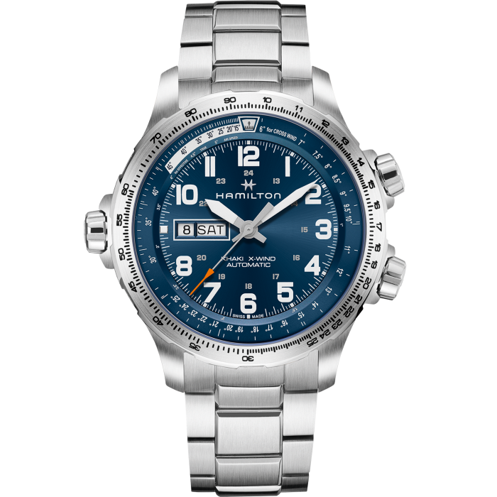 Hamilton H77765141 Watch - Khaki Aviation X-Wind Day Date Auto