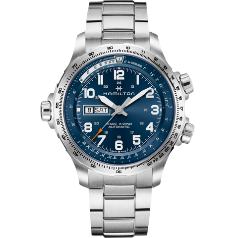 Hamilton H77765141 Watch - Khaki Aviation X-Wind Day Date Auto