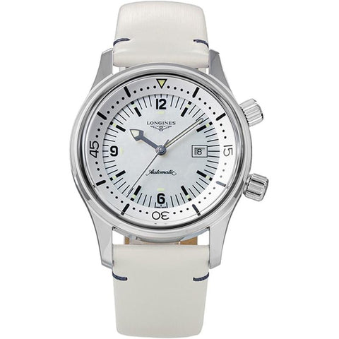 Longines Legend Diver 5-Year Warranty White L3.374.4.80.0 [Parallel Import]