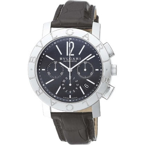 "BVLGARI BVLGARI Black Automatic Men's Watch Parallel Import 2-Year Warranty BB42BSLDCH"