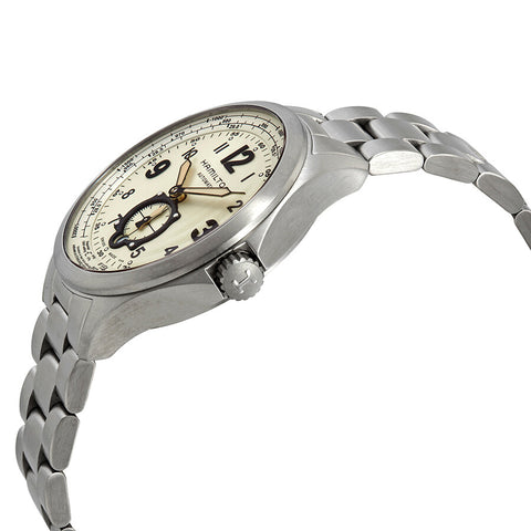 Hamilton H76655123 Watch - Khaki Aviation Khaki QNE Auto (Image 5)
