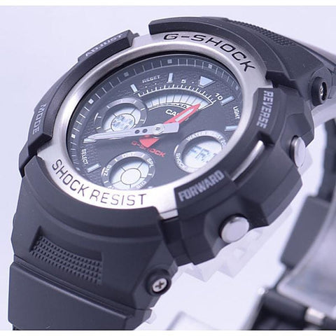 CASIO AW-590-1AJF Watch - Men's G-SHOCK BASIC 20 Bar Water Resistant (Image 2)