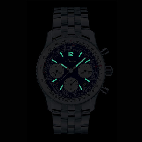 Sinn 903 Series 903.ST.B.E.Ⅱ Navigation Chronograph with Column Wheel Movement and Rotating Bezel Watch
