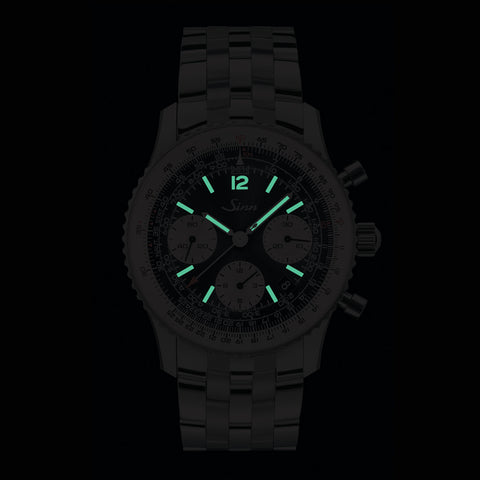 Sinn 903 Series 903.ST.Ⅱ Navigation Chronograph with Column Wheel Movement and Rotating Bezel Watch